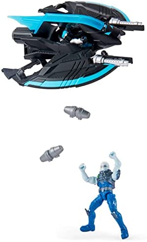 DC Comics Batman Bat-Tech Flyer with 4-inch Exclusive Mr. Freeze and Batman Action Figures, Kids Toys for Boys Ages 3 and Up