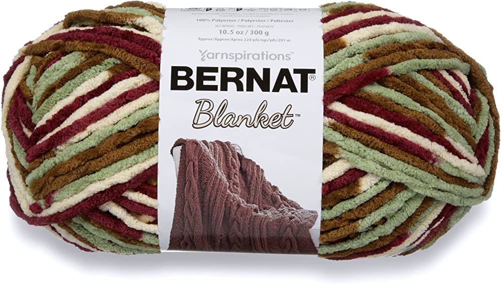 Bernat Blanket Yarn, Plum Fields