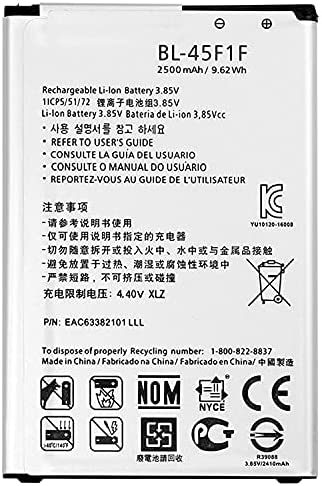 DDONG Replacement Battery BL-45F1F [2022 New Upgraded] for AT&T LG Phoenix 4 X210 LM-X210APM Battery 2500 mAh