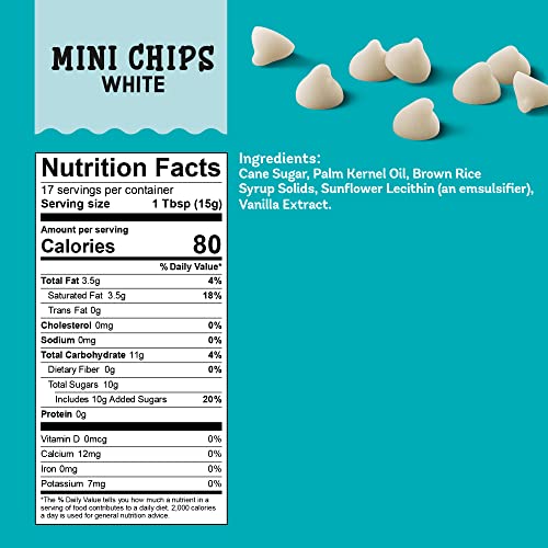 Enjoy Life Foods Mini Baking Chips, White Chocolate Flavor, 9 Oz