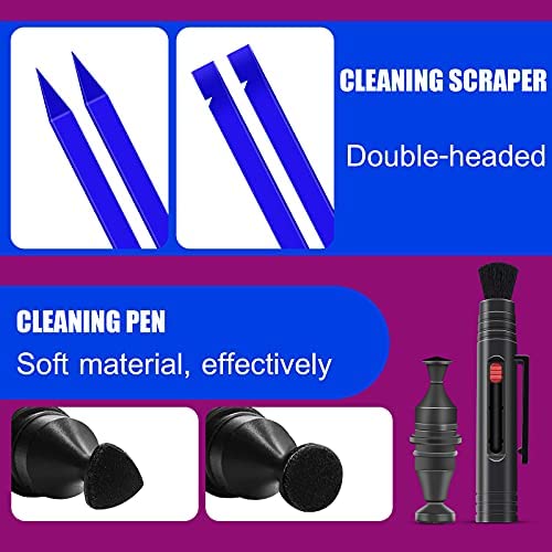 VR Headset Cleaning Kit, VR Lens Cleaner, Lens Pen Cleaner Kit for Oculus Quest 2/Hololens 2/Xbox/PS4/Wii, Cleaning kit for Camera Game Controller VR Accessories, Phone Cleaning Kit, AR Cleaner