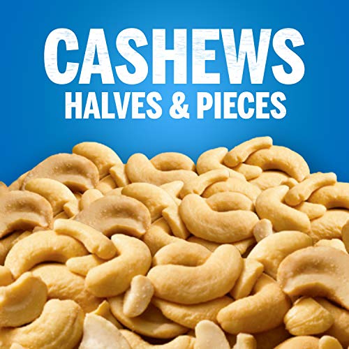 Planters Salted Cashew Halves & Pieces (14 oz Canister)