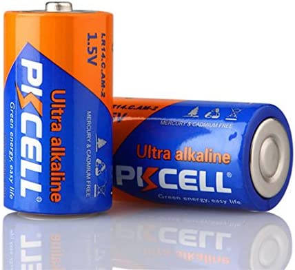 1.5V Batteries C Alkaline Primary Battery lr14 Model Count Pcs (4)