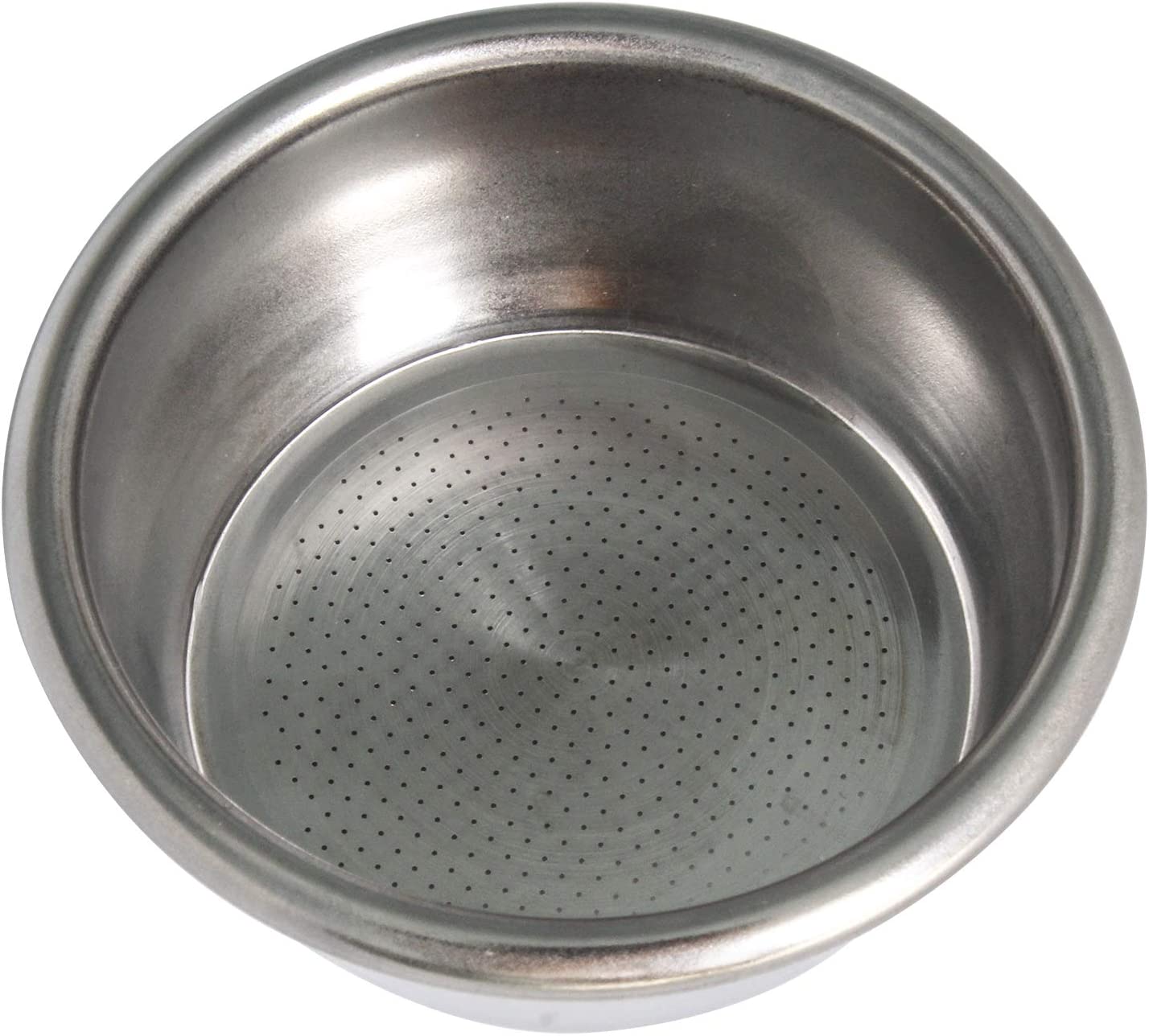 54mm Coffee Stainless Filter Basket, Two Cup-Single Wall, Non-pressure Filter Accessories Compatible with Breville 54mm Portafilter, Fit Breville Barista Express/Pro/Touch, Infuser, Duo-Temp Pro
