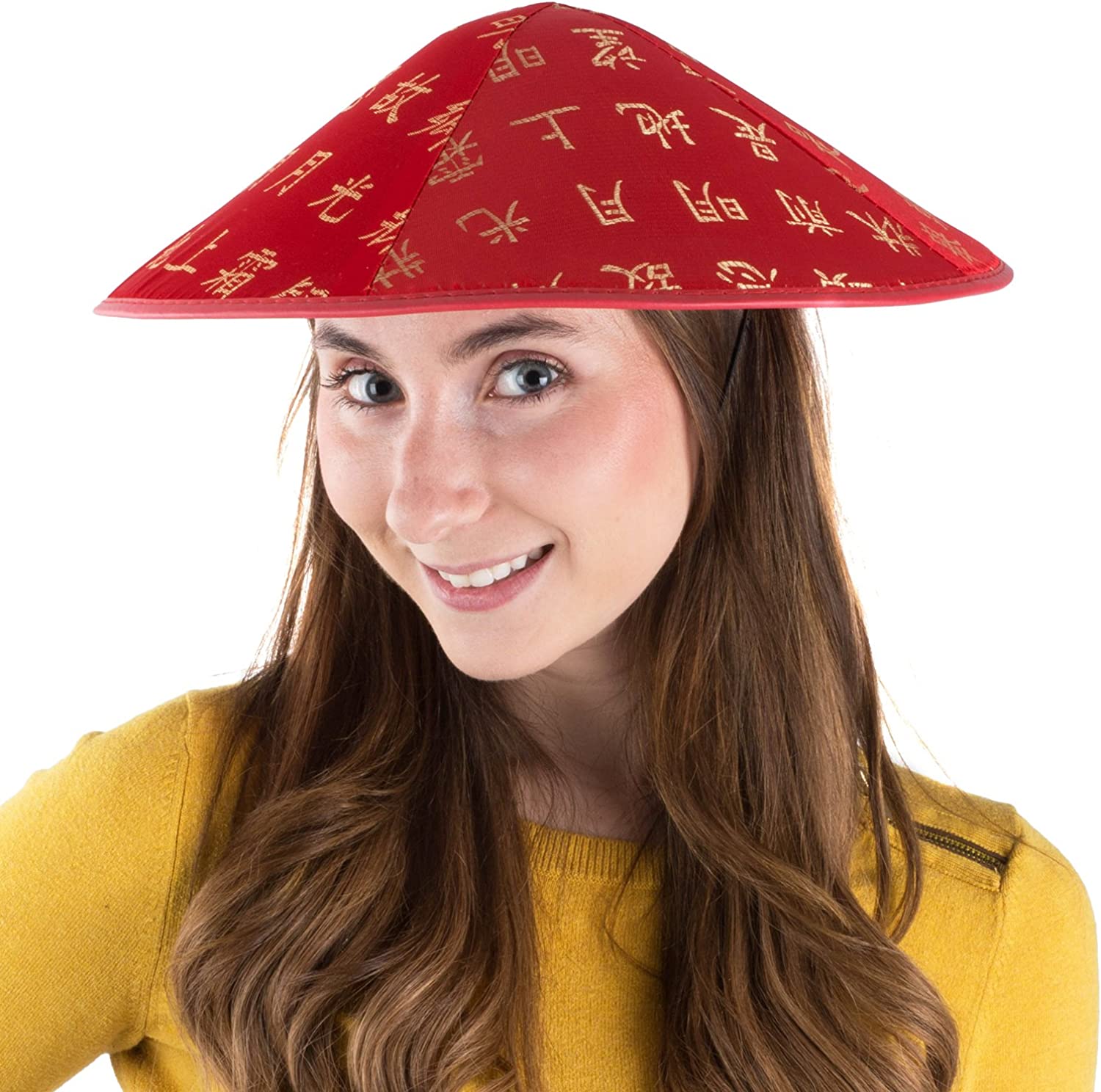 Funny Party Hats Oriental Hat - Bamboo Hat - Asian Hat - Chinese Hat - Japanese Hat  Conical Hat  Rice Farmer Hats