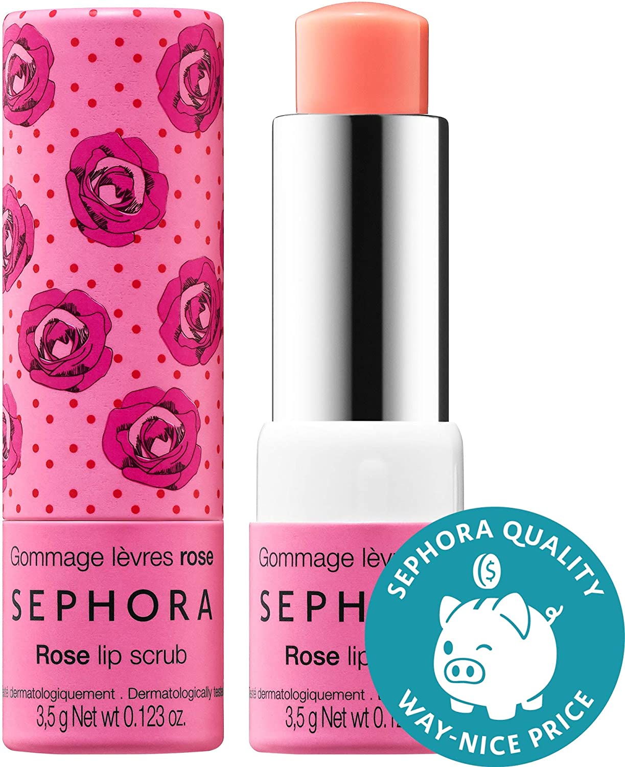 Sephora Collection Lip Balm & Scrub in Rose