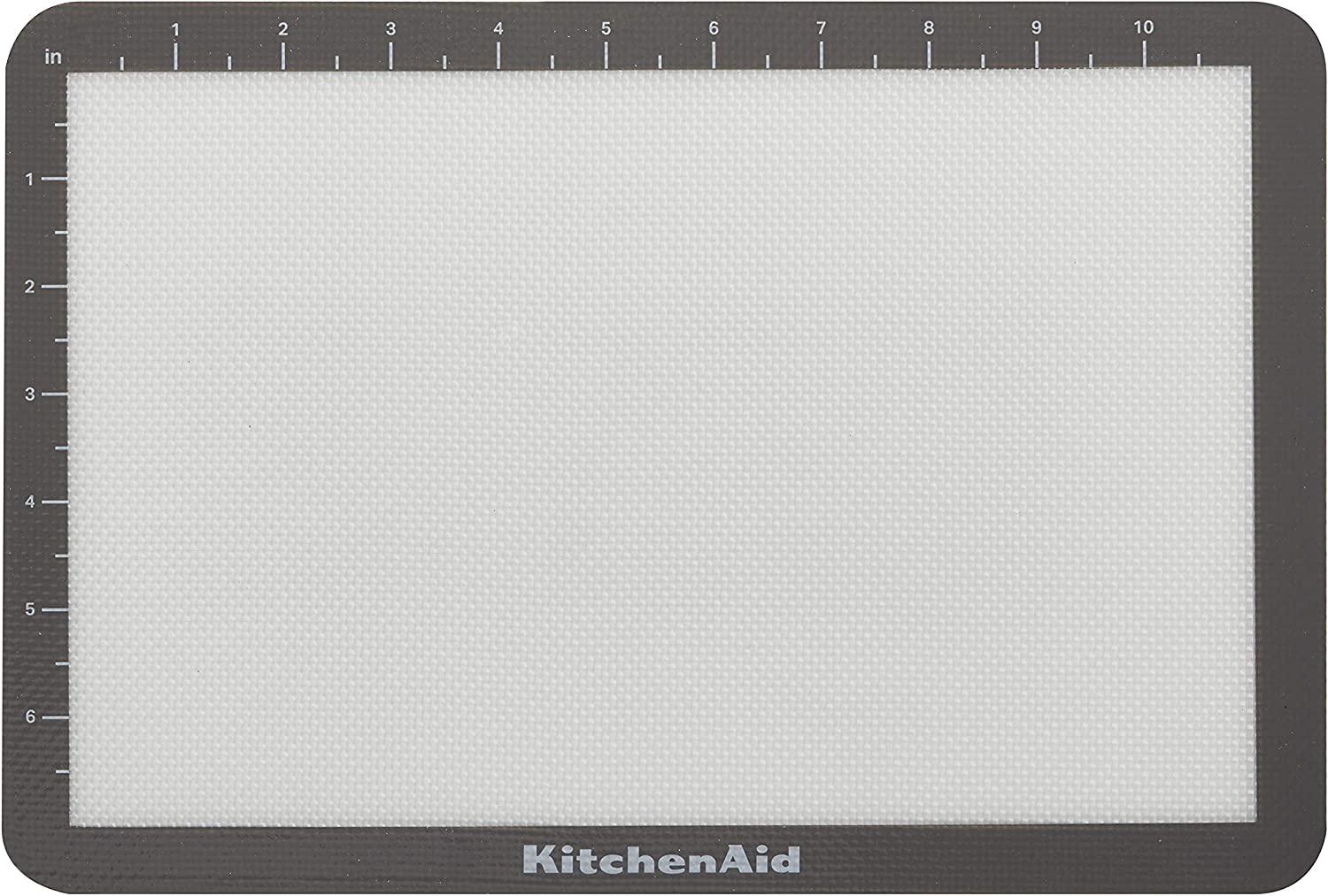 KitchenAid Silicone Baking Mat, 8x12-Inch, Gray