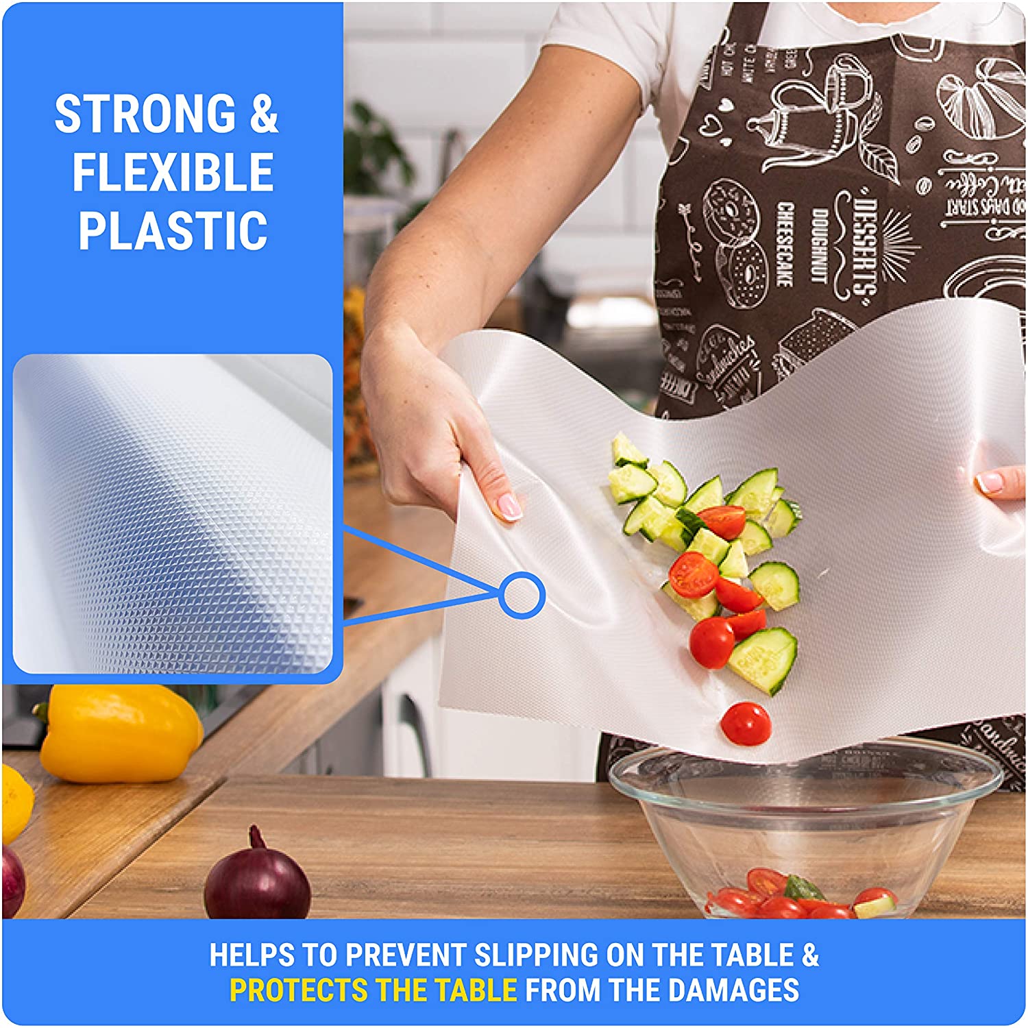 Disposable Plastic Cutting Board for Kitchen & Outdoor  Large Flexible Chopping Boards  Custom Cutting Mats for BBQ and Camping 25