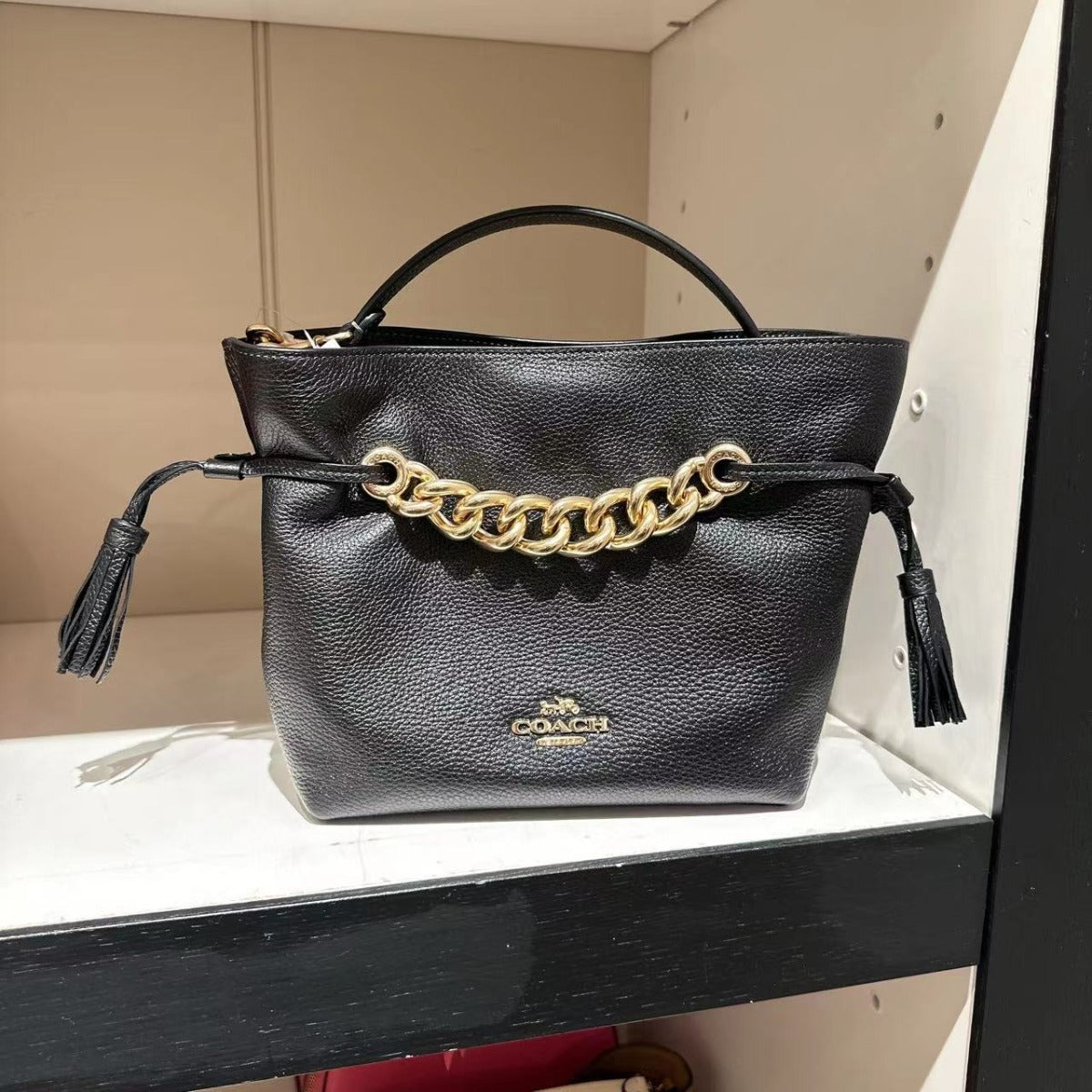 Coach CE555 Andy Crossbody In Gold/Black