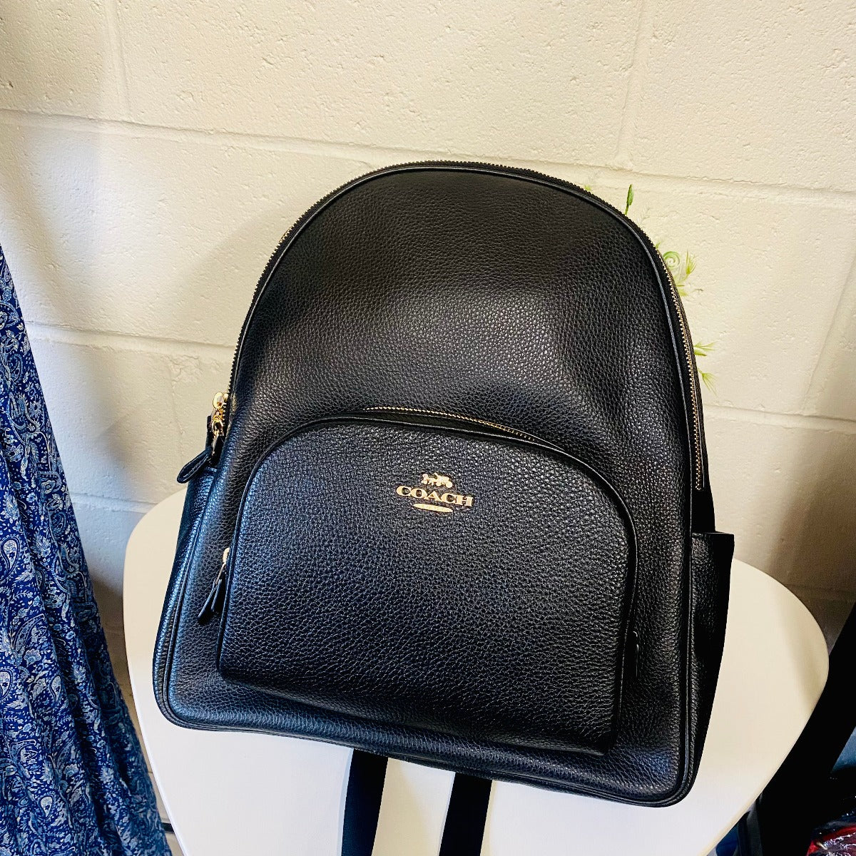 Coach 5669 Large Court Backpack IN Black