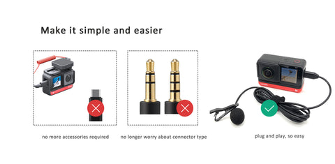 insta360 one r microphone