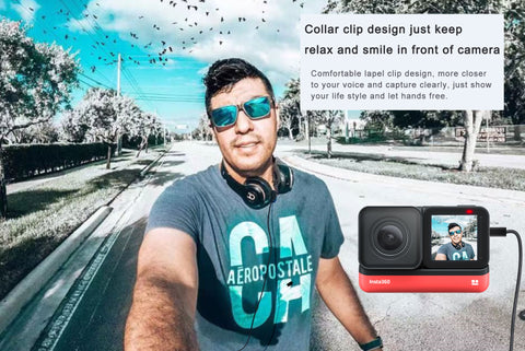 insta360 one r micrphone