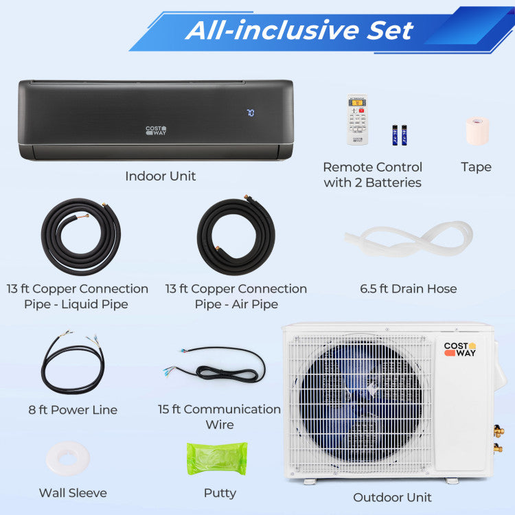 12000-BTU-4-in-1-Mini-Split-Air-Conditioner-&-Heater-21-SEER2-208-230V-Inverter-AC-Unit-with-Remote-Control-and-Installation-Kit