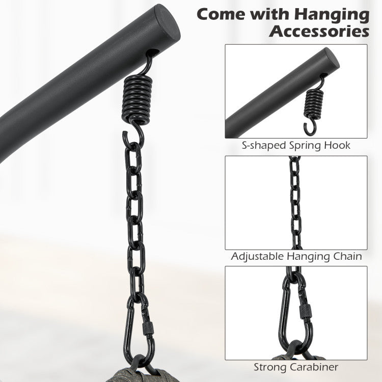 Outdoor-Hanging-Egg-Chair-Patio-PE-Rattan-Swing-Hammock-Chair-With-Adjustable-Hanging-Chain-and-Cushion
