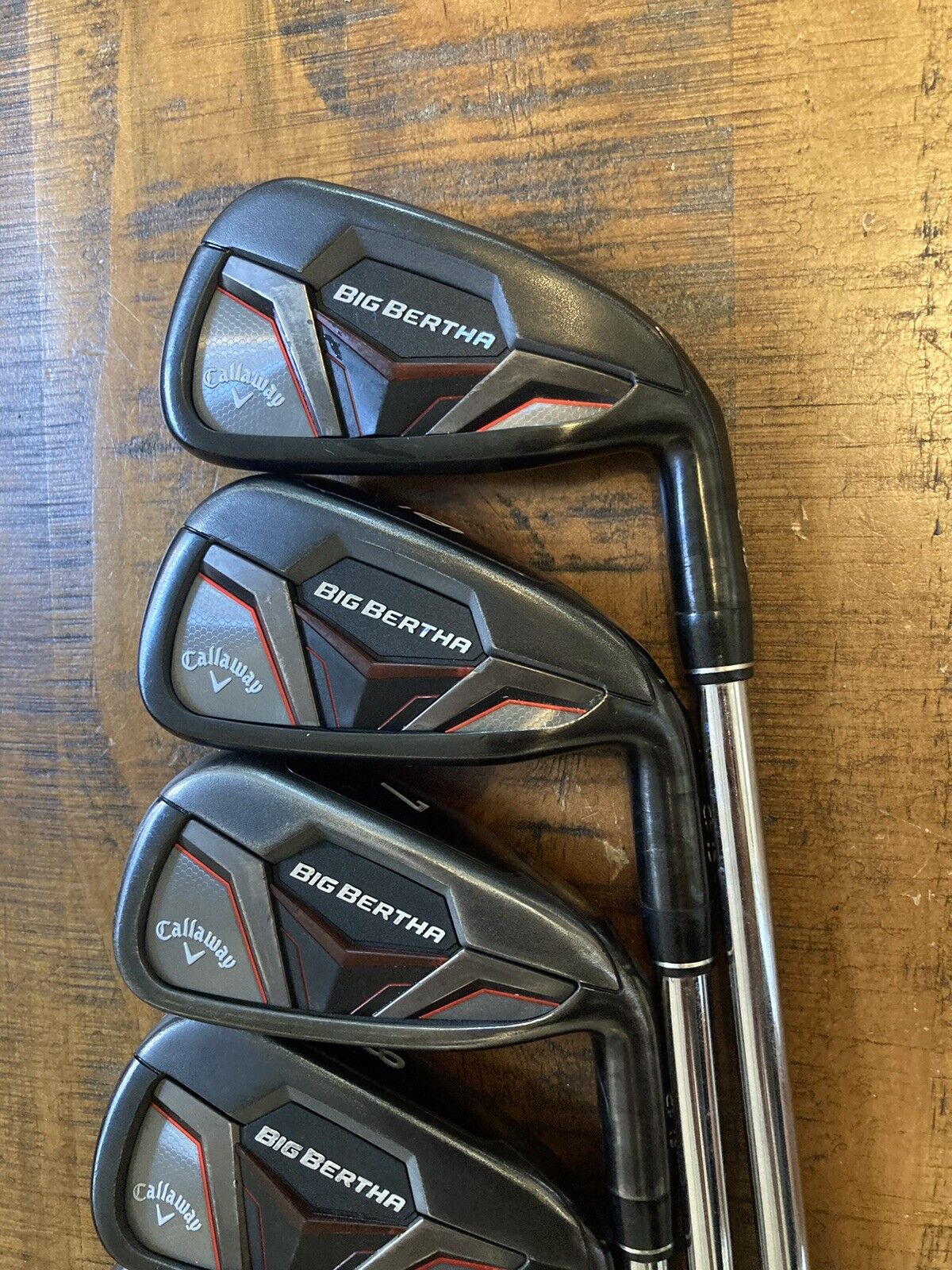 Callaway Big Bertha CF19 Iron Set / 5-PW Regular Flex Steel Shafts