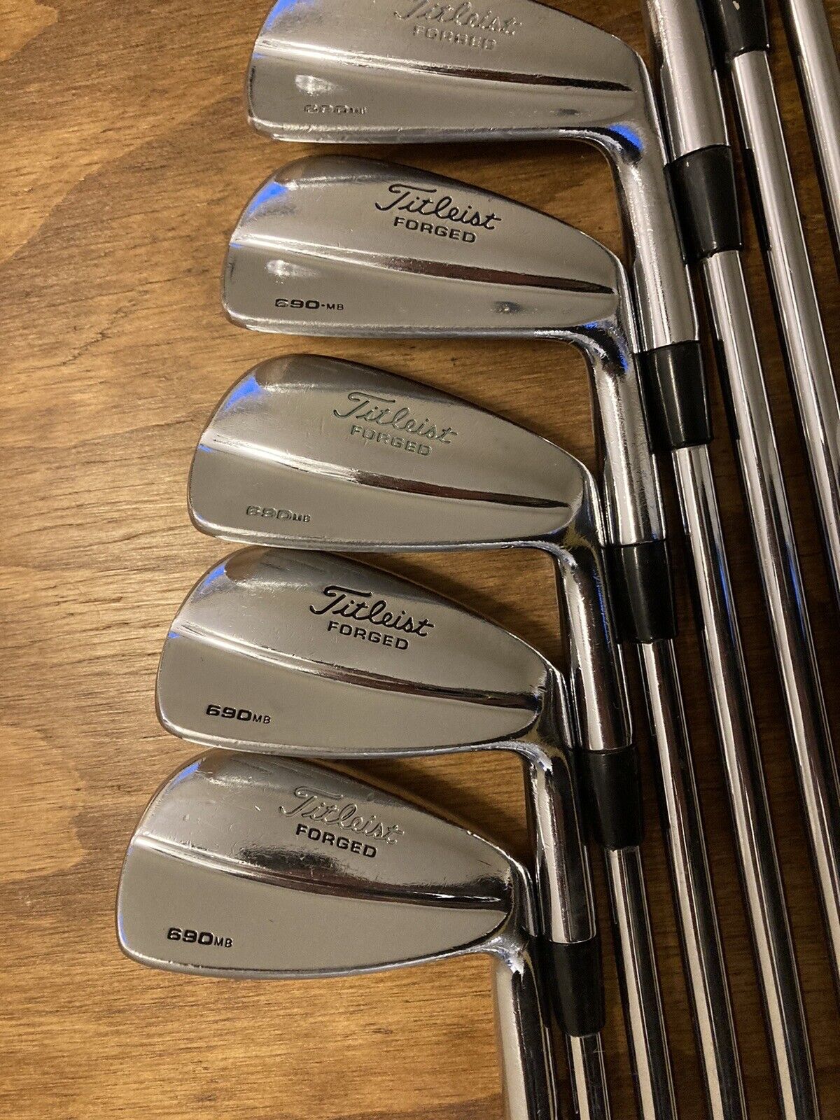 Titleist 690 MB Forged Iron Set / 3-PW Stiff Flex Steel Shafts