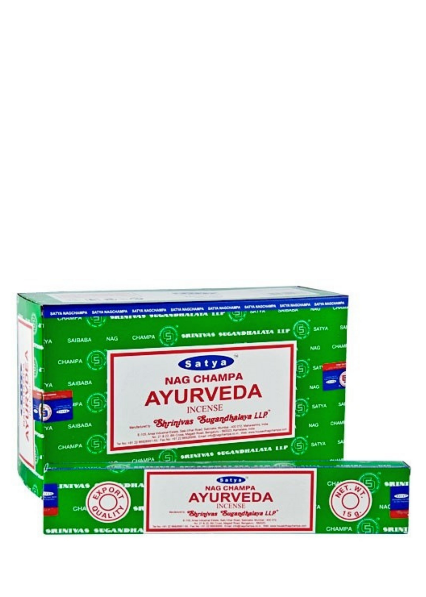 Satya Nag Champa Ayurveda Incense