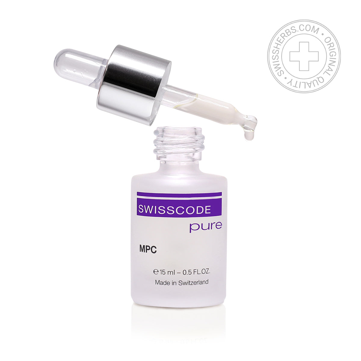 Swisscode Pure MPC rejuvenating serum for firm and elastic skin, 15 ml.