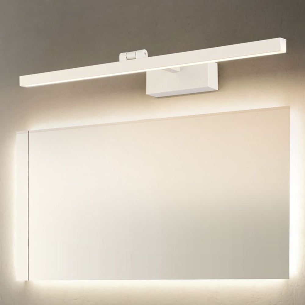 Leigh LED Rotatable Mirror Front Vanity Wall Lamp, Metal, Bathroom