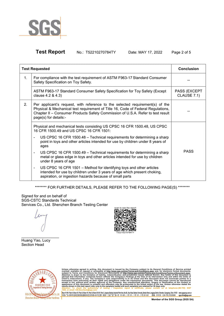 safety report-2