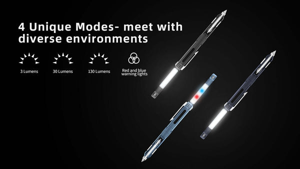 WUBEN Gecko E61 USB wiederaufladbare LED-Stifttaschenlampe