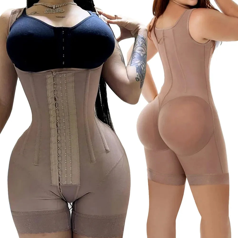 Fajas Colombianas Post Surgical Liposuction Reductoras Postpartum Girdle Stage 2 BBL Tummy Tucker Full Body Sculpting Shapewear