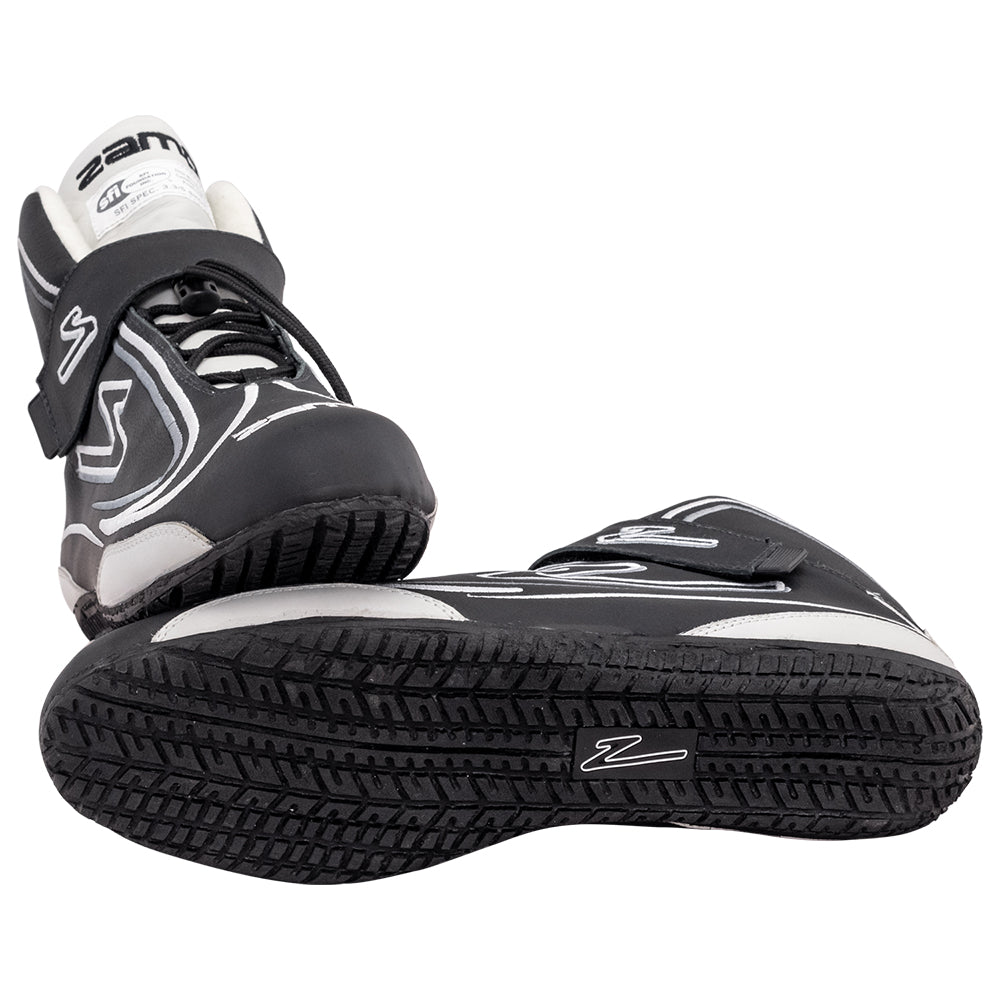 Zamp ZR-50 SFI 3.3/5  Race Shoe Black Size 7