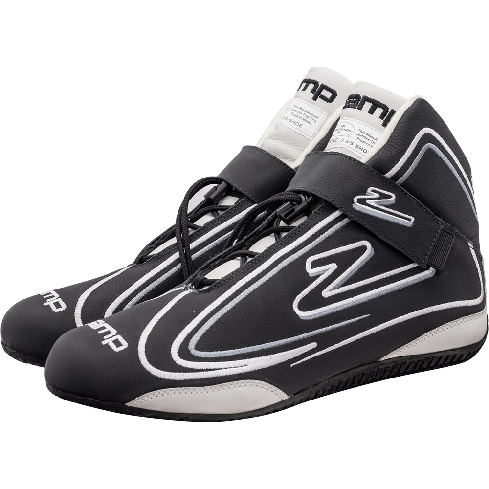 Zamp ZR-50 SFI 3.3/5  Race Shoe Black Size 11