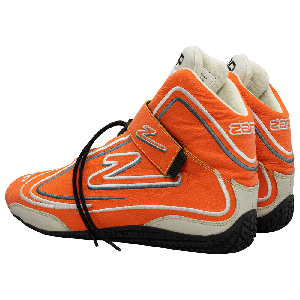 Zamp ZR-50 SFI 3.3/5  Race Shoe Neon ORG Size 10