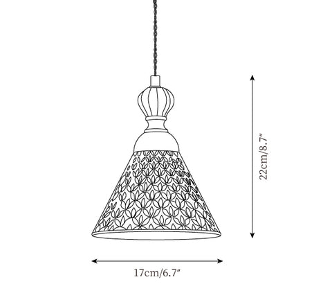 Chrasy Ceramics Pendant Lamp — Model A