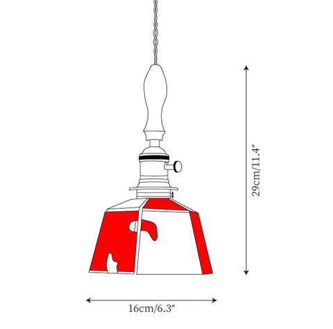 Model B — Red & White