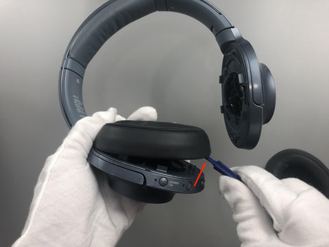 krone kalpasmos earpad replacement for sony headphone WH-H900N installation step 2