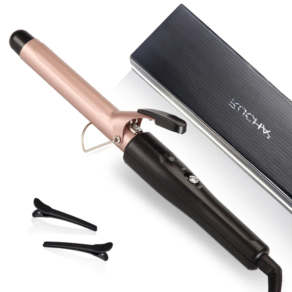 RUCHA Hair Curlers Instant Heat Curling Iron For Hair Waver Professional Hair Styling Appliances