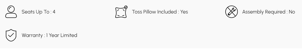 112 Cotton & Linen 4-Seater Modern Corner Modular Sectional Sofa L-Shaped Upholstered Product Overview