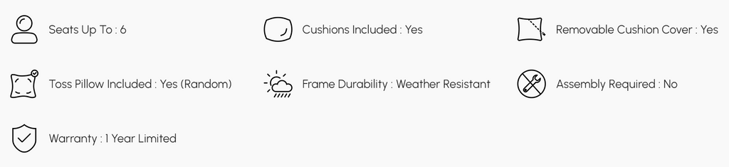 9 Pieces Teak Modular Outdoor Patio Sectional Sofa Set with Coffee Table and Cushion Product Overview