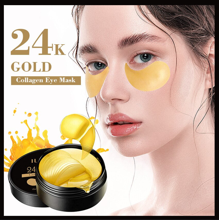 Ilisya 24k Gold Collagen Eye Mask