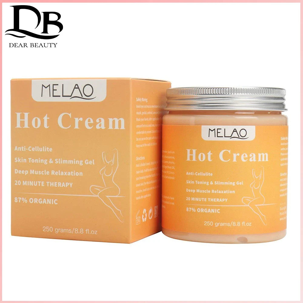 Melao Fat Burning and Cellulite Reduction Cream for Effective Weight Loss and Body Sculpting