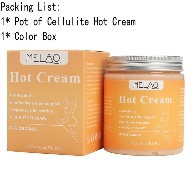 Melao Fat Burning and Cellulite Reduction Cream for Effective Weight Loss and Body Sculpting