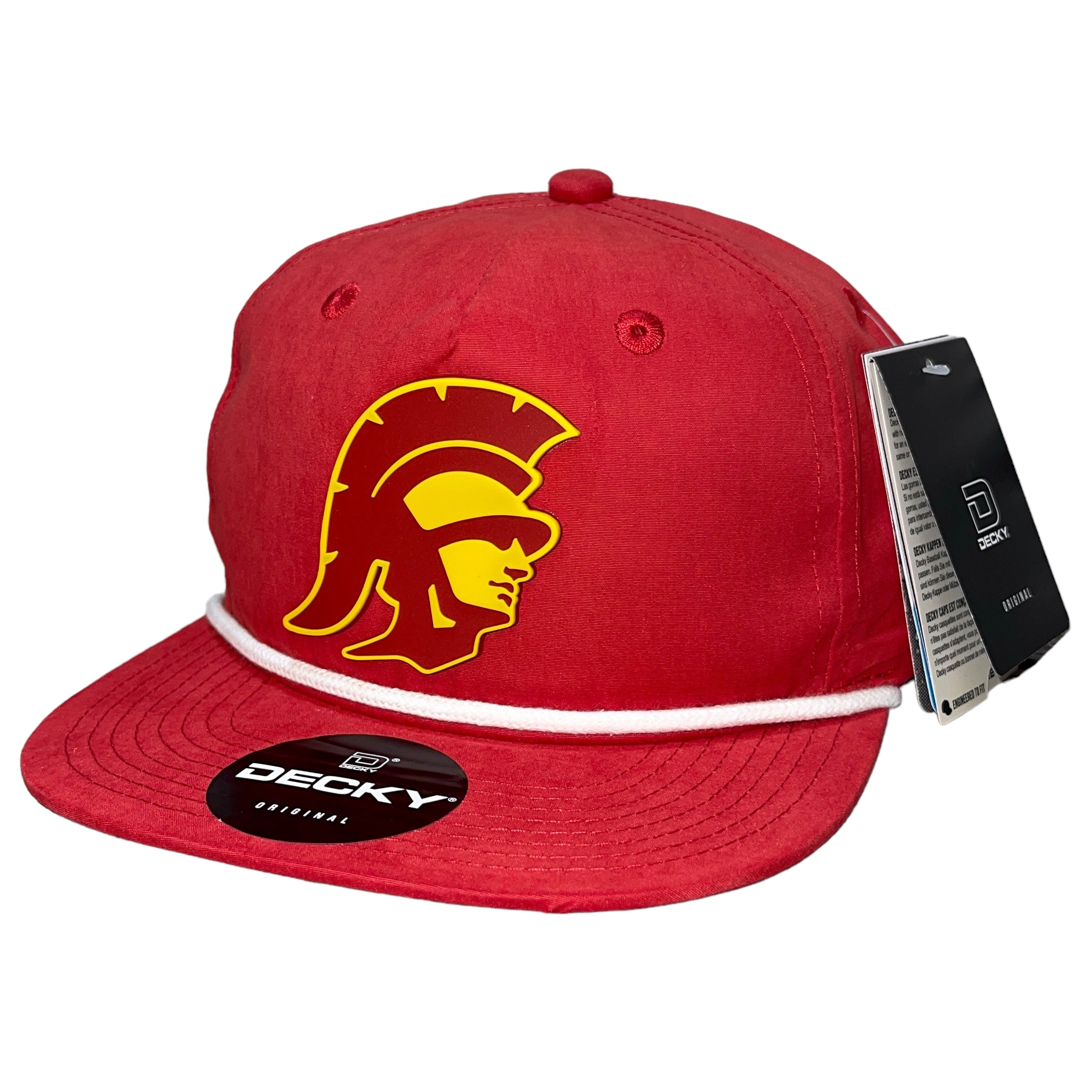 USC Trojans 3D Classic Rope Hat- Red/ White