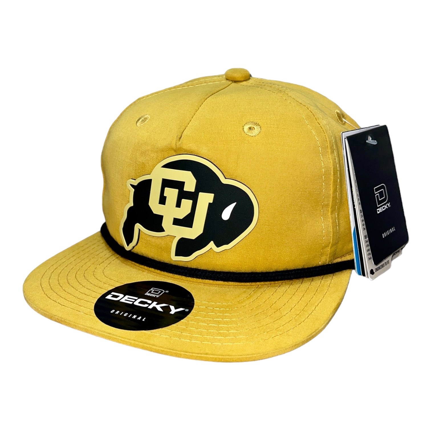 Colorado Buffaloes 3D Classic Rope Hat- Biscuit/ Black