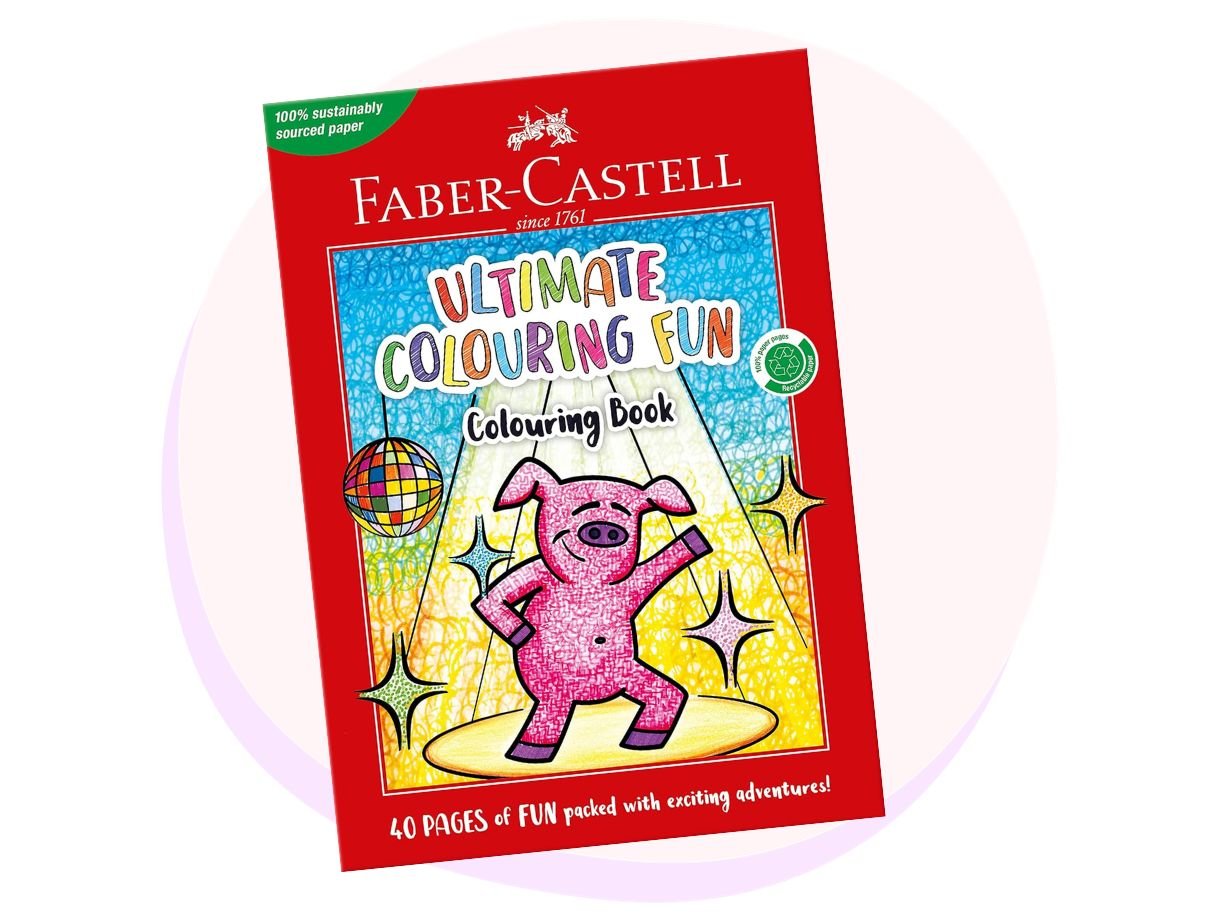 Faber Castell Colouring Book A4 - Ultimate Colouring Fun