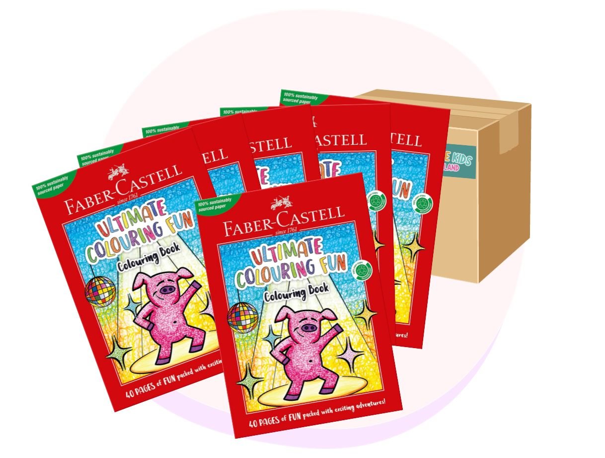 Faber Castell Colouring Book A4 - Ultimate Colouring Fun