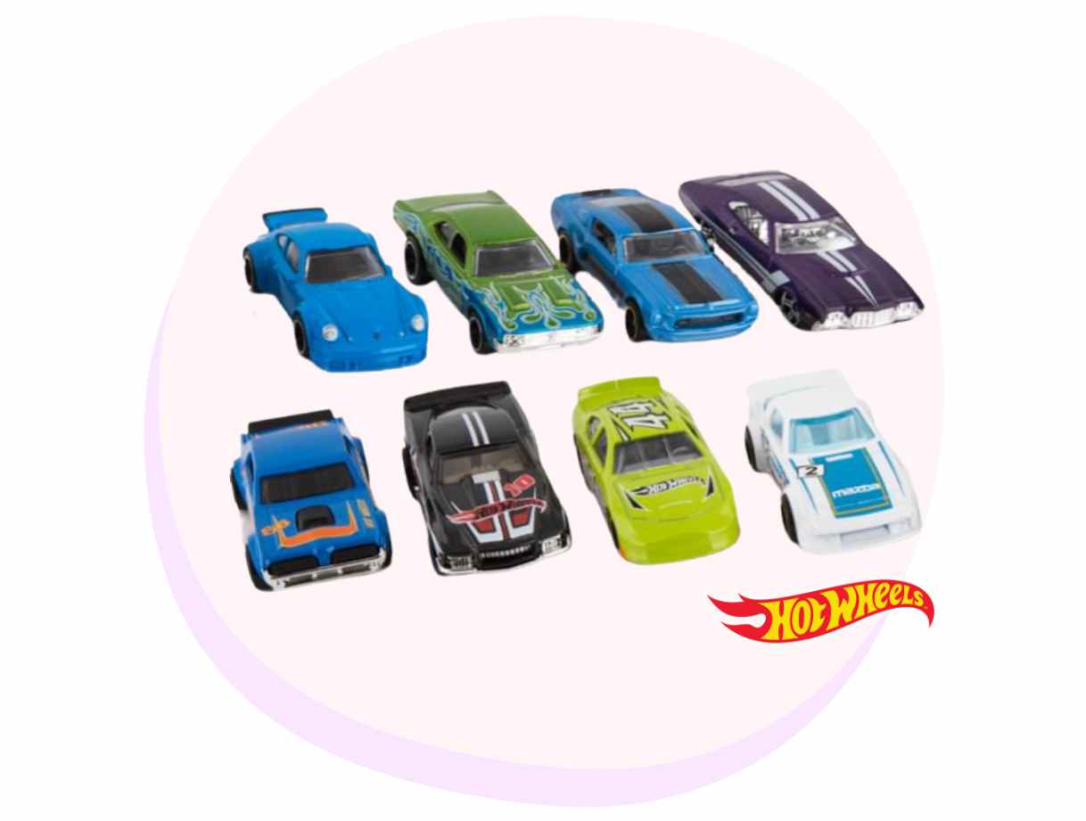 Hot Wheels Gift Pack w/ 9 Assorted Cars