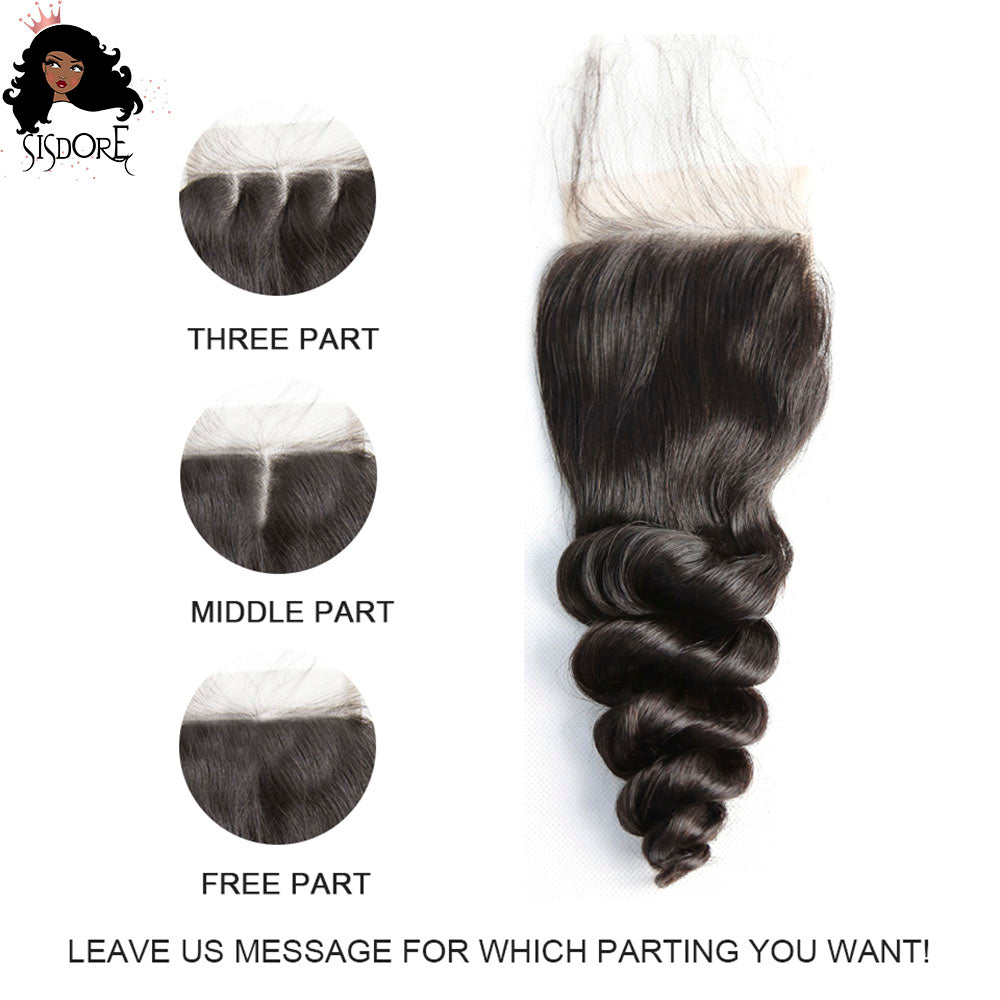 natural color loose wave human hair weave 1 bundle