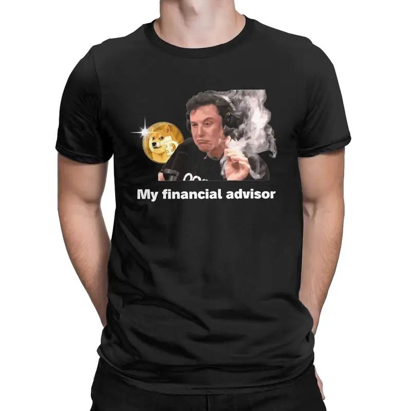 My Financial Advisor Elon Musk Dogecoin T Shirt