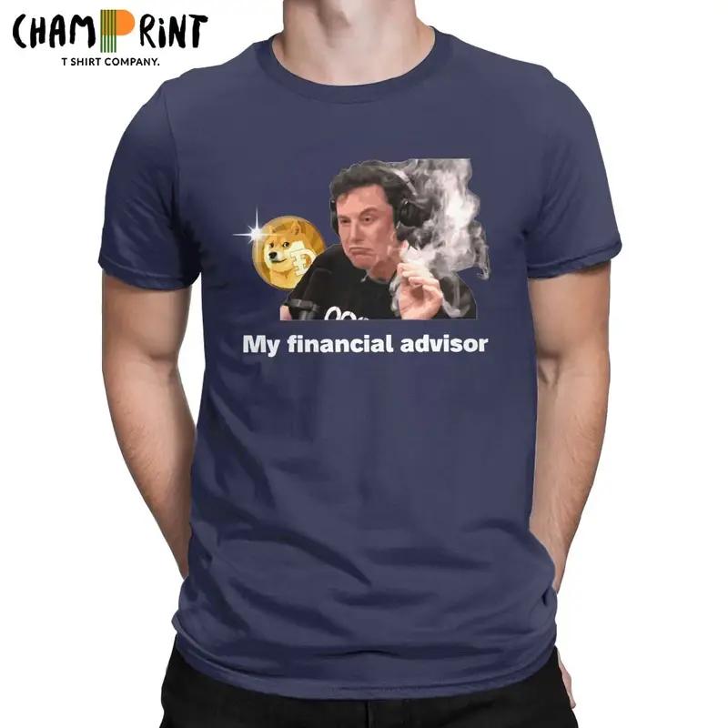 My Financial Advisor Elon Musk Dogecoin T Shirt
