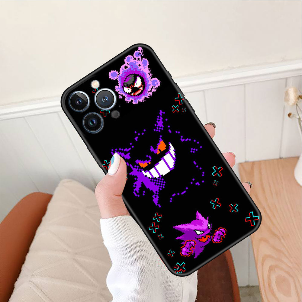 Japan Anime Pokemon Gengar Iphone Phone Case - B01