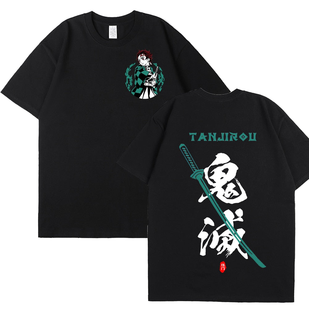 Kimetsu No Yaiba Demon Slayer Tanjiro Kamado T Shirt