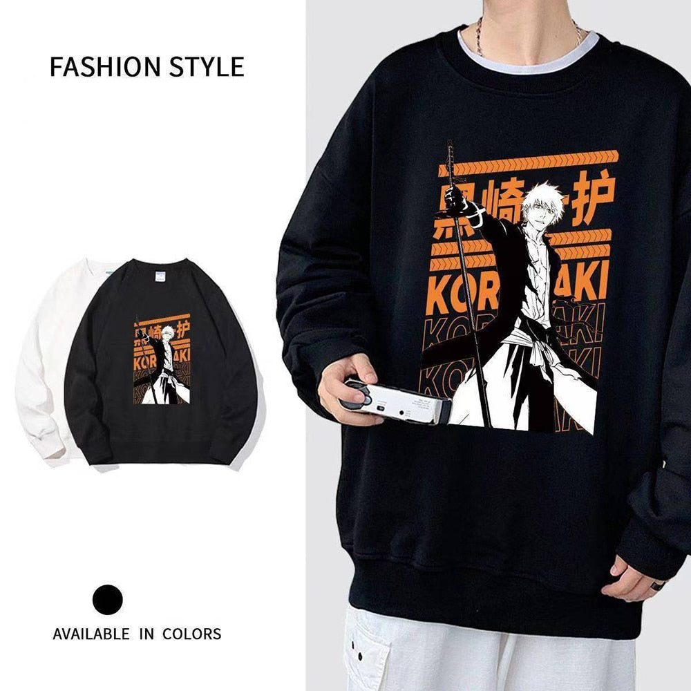 Bleach Kurosaki Ichigo Anime Sweatshirt