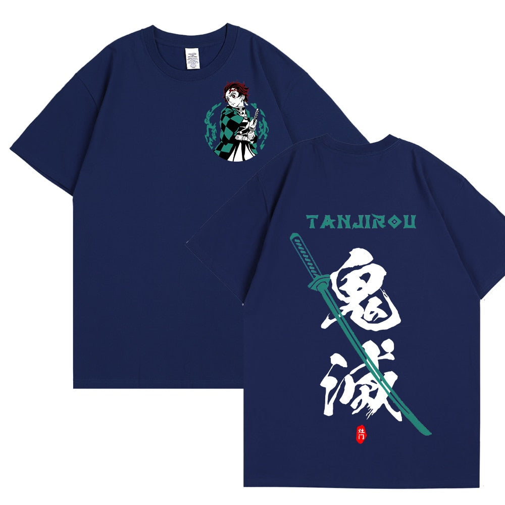 Kimetsu No Yaiba Demon Slayer Tanjiro Kamado T Shirt